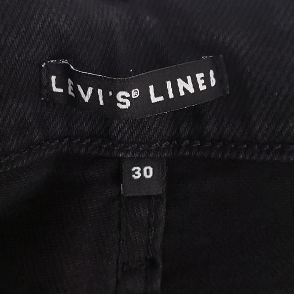 Levi's Ribcage Line 8 Premium Straight Ankle Jeans - Picture 13 of 15